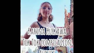 Karina Kurzawa TikTok compilation  August 2020 [upl. by Oiragelo]