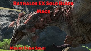 FFXIV Rathalos Extreme Solo Black Mage [upl. by Lissi]