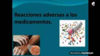 Reacciones Adversas Medicamentosas para estudiar FACIL [upl. by Dona237]