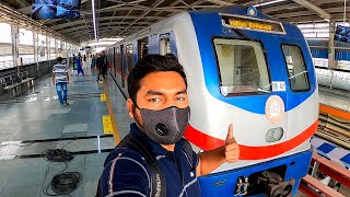 Dakshineswar Noapara Newly Metro 1st Day Journey Vlog [upl. by Nylesaj]