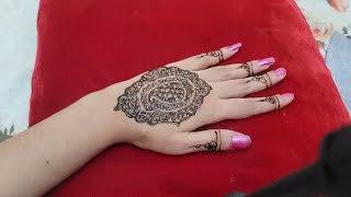 Mehndi Design  Bunch Design  Easy amp Elegant 😍😍 mehndi mehndidesign [upl. by Oeram]