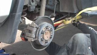 How To FJ Cruiser Lower Control Arm install [upl. by Marabelle677]