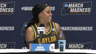 Baylor Second Round Postgame Press Conference  2024 NCAA Tournament [upl. by Fi346]