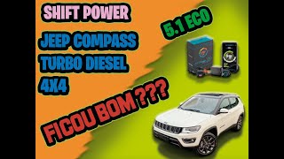 Shift power 51 com modo ECO tira o delay do acelerador jeep compass [upl. by Thorr]