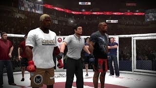 Kevin Randleman vs Bobby Lashley in an EA Sports MMA Fight 2  Bloodbath [upl. by Ylellan]