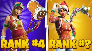 The SWEATIEST Fortnite Skin Combos Of Each Letter [upl. by Perkin]