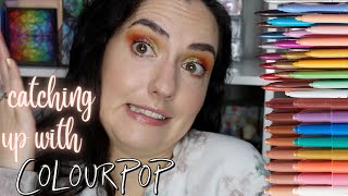 NEW Catching Up with ColourPop Shadow Stix  Refomulated BFF Creme Gel Liners  SWATCHES  Info [upl. by Jase]