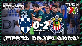 HIGHLIGHTS  Monterrey 02 Chivas  CL2024  Liga Mx J13  TUDN [upl. by Bay]