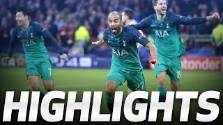 LUCAS MOURAS INCREDIBLE HATTRICK  HIGHLIGHTS  Ajax 23 Spurs UEFA Champions League semifinal [upl. by Eleonore428]