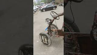 Three wheeled bicycle creativity PLEASE SUBSCRIBE [upl. by Janie]