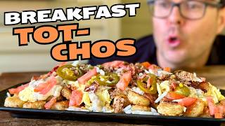 Breakfast Totchos  Your NEW FAVORITE Blackstone Griddle Breakfast Recipe [upl. by Ttegdirb]