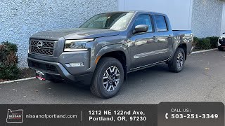 2024 Nissan Frontier SL Crew Portland Beaverton Vancouver Gresham Hillsboro OR [upl. by Ryley471]