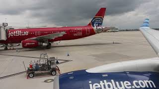 JetBlue takeoff from MCO [upl. by Iggie]