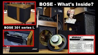 BOSE 301 Series 1 Bass Reflex Speakers  1975 [upl. by Luapnhoj518]