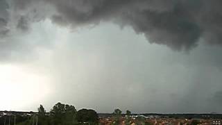 Huge Thunderstorm Milton Keynes UK 05082012 LOUD thunder [upl. by Norred739]