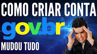 Como criar conta no govbr pelo PCNOVA ATUALIZAÇÃO [upl. by Malvino]