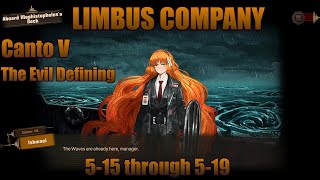 Limbus Company  Canto 515 through 519 [upl. by Alverson]