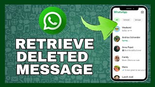 How to Retrieve Deleted WhatsApp Messages 2024 [upl. by Aisile]