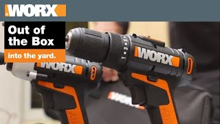 WORX 20V Combo Kit  Out of the Box [upl. by Ahsiak]