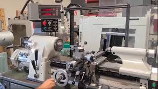 GANESH HCL618 SP Super Precision Tool Room Lathe Hardinge HLVH Clone DRO Nice [upl. by Damarra650]