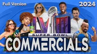 The Best Unforgettable Super Bowl Commercials in 2024 [upl. by Ruenhcs398]