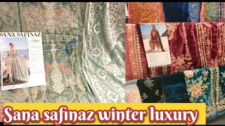 Sana safinaz new winter luxury collection 2024  sana safinaz velvet collection 2024 [upl. by Norret697]