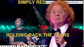 Simply Red  Holding Back The Years Symphonica In Rosso REACTION [upl. by Icnarf]