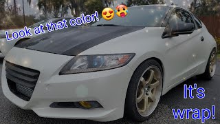 Honda CRZ Turbo Part 11 Wrap [upl. by Dnalyar]