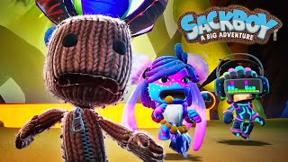 Sackboy A Big Adventure  Official 4K Gameplay Trailer [upl. by Narhet]