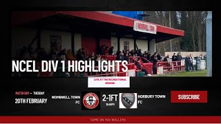 Wombwell Town FC Vs Horbury Town FC 200224 [upl. by Anassor]