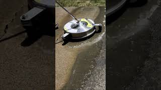 How to Clean Driveway with Surface Washer  SurfaceMaxx Pressure Washer Surface Cleaner SGYPWA77 [upl. by June566]