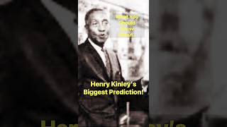 Henry Kinley’s Biggest Prediction What You Should Know [upl. by Kciremed]