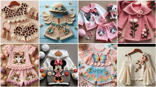 Fancy crochet baby clothes unique designs  beautiful dresses for girls [upl. by Annekcm724]