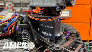 E263 Axial SCX10II Servo Winch [upl. by Eseenaj232]