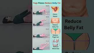 Yoga PilatesReduce Belly Fat  Pilates Yoga  Yoga Pilates Workout  shorts  fitnessmantram [upl. by Sandler]