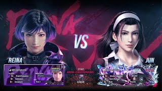 TEKKEN 8 relhiya Jun VS NFRportamento Reina [upl. by Quackenbush979]