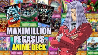 YuGiOh  Maximillion Pegasus Deck v2  Gaia OriCards [upl. by Aimerej839]