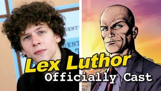 Jesse Eisenberg OFFICIALLY cast as Lex Luthor in Batman vs Superman [upl. by Simah724]