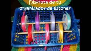 Como elaborar un organizador de listones DIY [upl. by Kara]