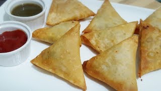 CHINESE SAMOSA Ramadan Special by YES I CAN COOK Samosa TikkaSamosa ChineseSamosa [upl. by Bill]