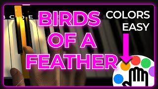 🎹 Learn Birds of a Feather by Billie Eilish EASY PIANO TUTORIAL [upl. by Thetos]