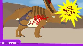 EDBL Remade S1 GA1 Eoraptor vs Pentaceratops [upl. by Earle892]