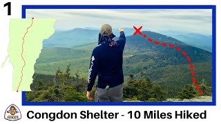 INSPIRED the AT  Thru Hiking 273 Miles On The Vermont Long Trail  VLT EP 1 [upl. by Selim]