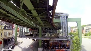 Wuppertal Schwebebahn Zeitraffer  Time Lapse [upl. by Kelsey552]