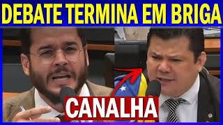 Gilvan da Federal chama presidente Lula de L4DRÃO e Túlio Gadêlha HUMILHA bolsonarista AO VIVO [upl. by Nywra]