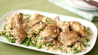 Garlic Chicken with Barley in the Slow Cooker [upl. by Jordans]