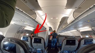 POV EXPERIENCE FROM THE AIRPLANE TO USA PASSPORT CONTROL  MIAMI FLORIDA  MR POV [upl. by Drusi215]