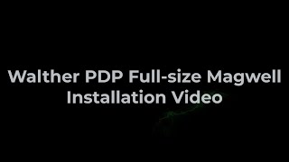 Walther PDP FullSize Magwell Installation Video [upl. by Carleton132]