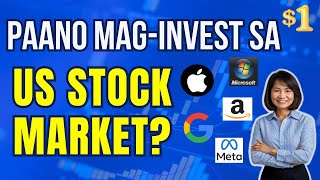 How to Invest in US STOCK MARKET from the PHILIPPINES  Paano MagInvest sa US Stock for Beginners [upl. by Pernas]