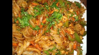 5 MIN CHICKEN PASTA EASY RECIPE  5 मिनट में चिकन पास्ता बनाये [upl. by Barnabe]